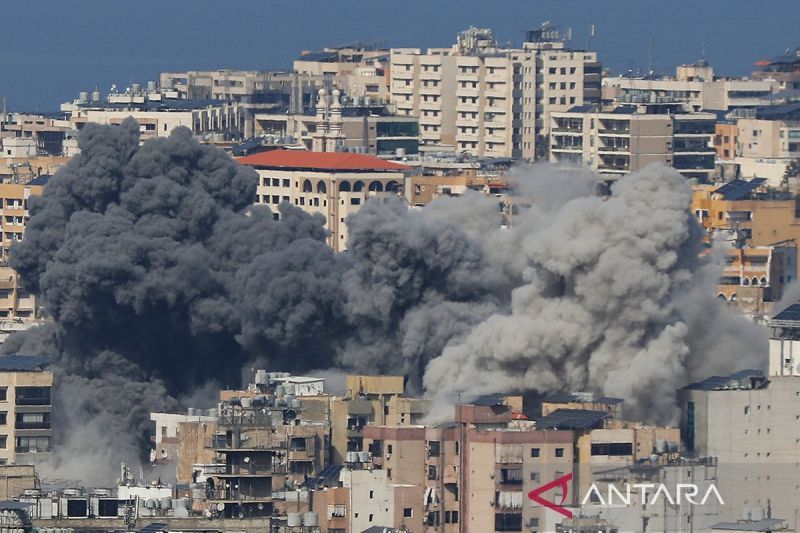 Serangan Udara Israel di Beirut Tewaskan Empat Warga Sipil